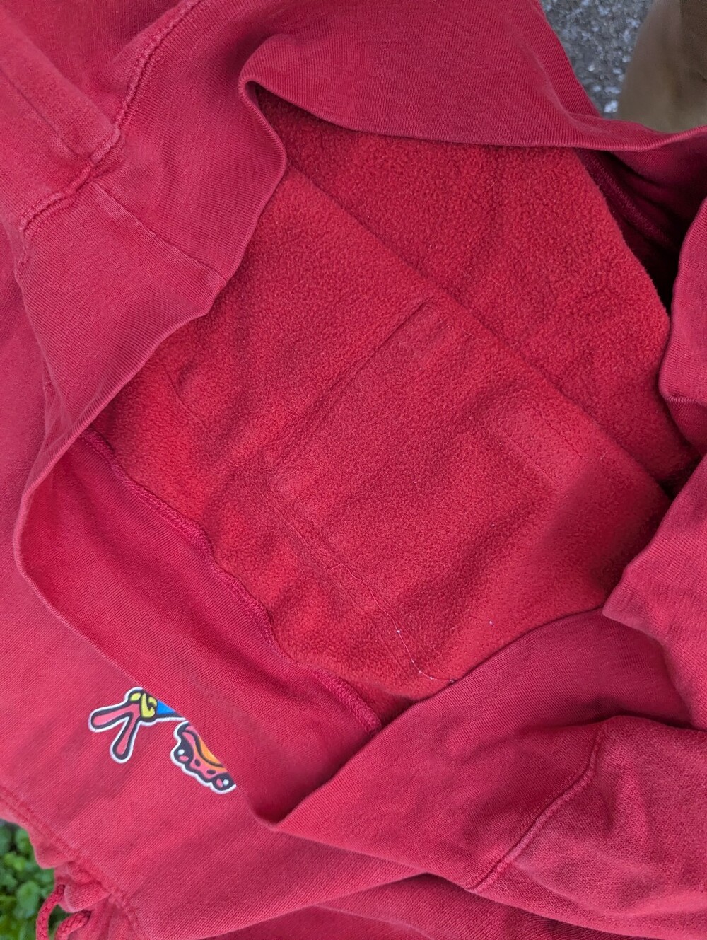 Peace Frogs Hoodie Women's Size XXL - Picture 2 of 8